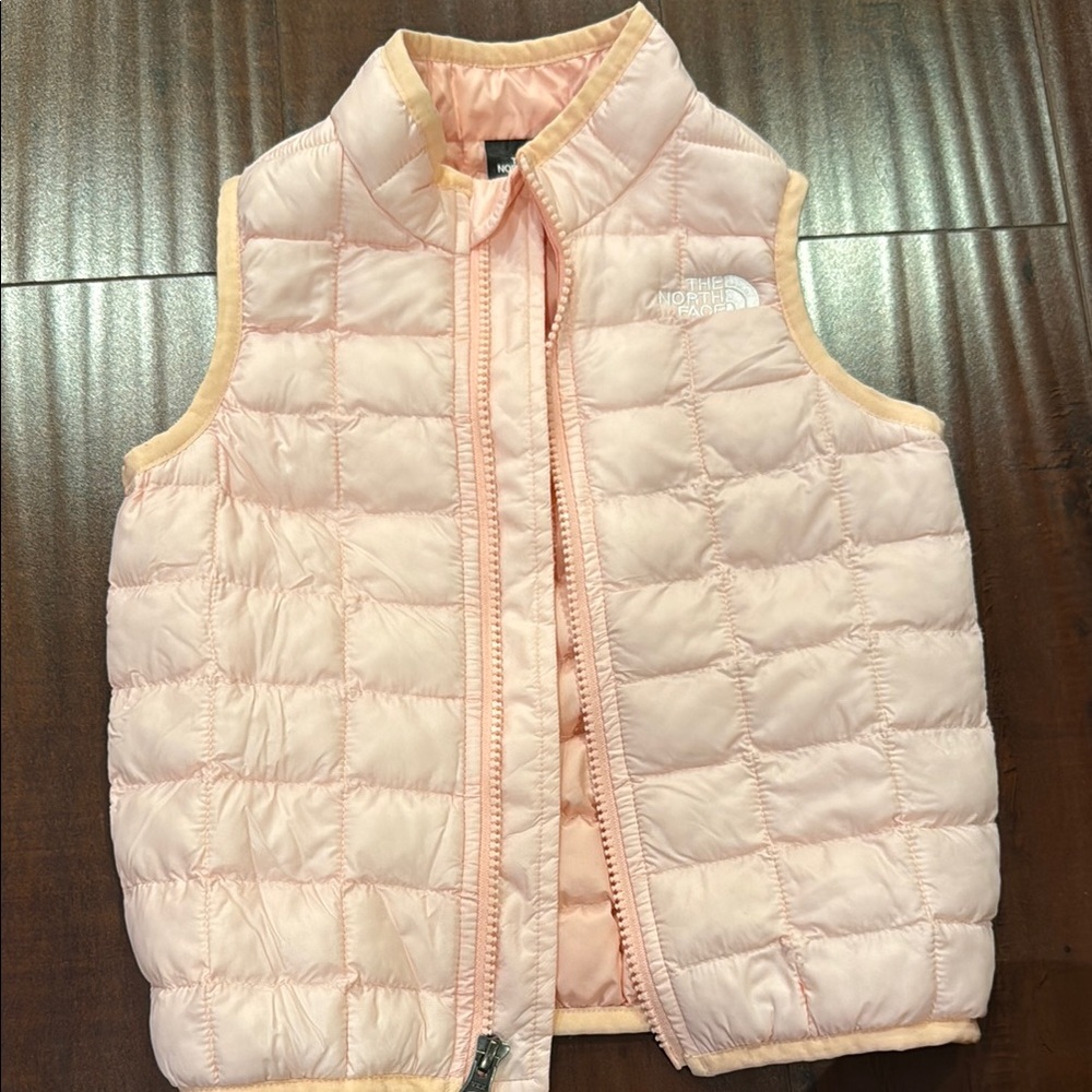 The North Face Pink Puffer Vest